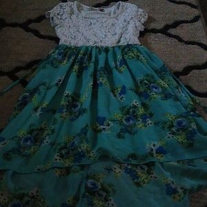 Little girls dress sz 7-8